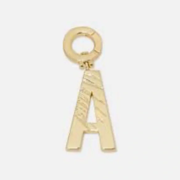 Gorjana Gold Letter 'A' Charm - Picture 4 of 4